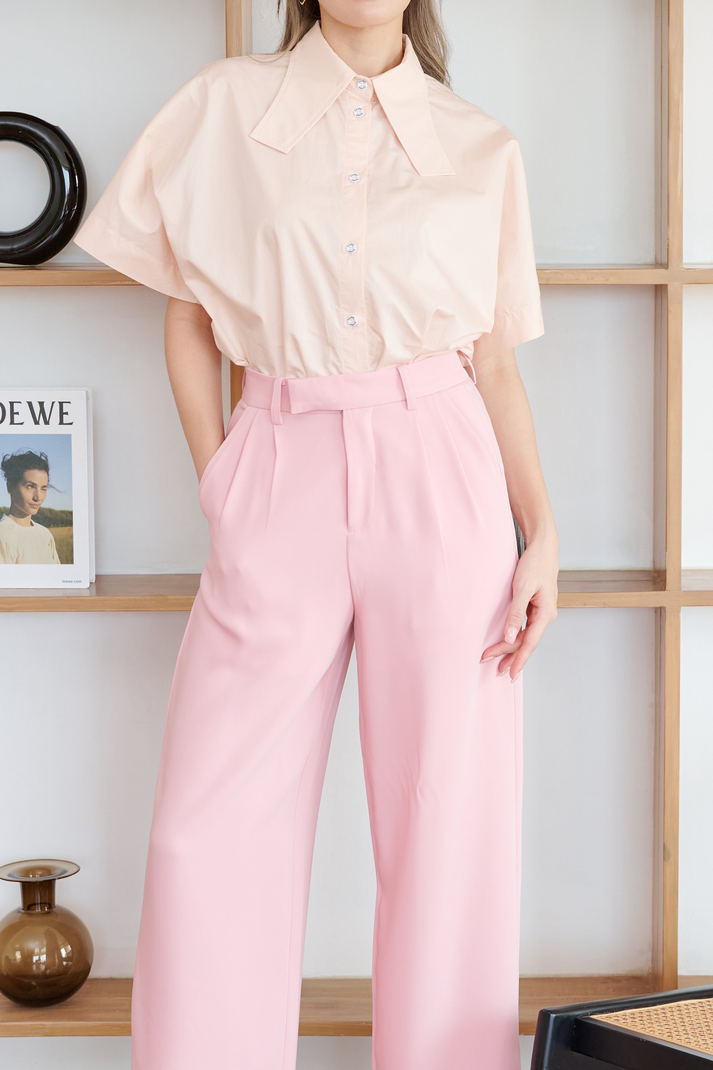 Kira trousers - Candy pink