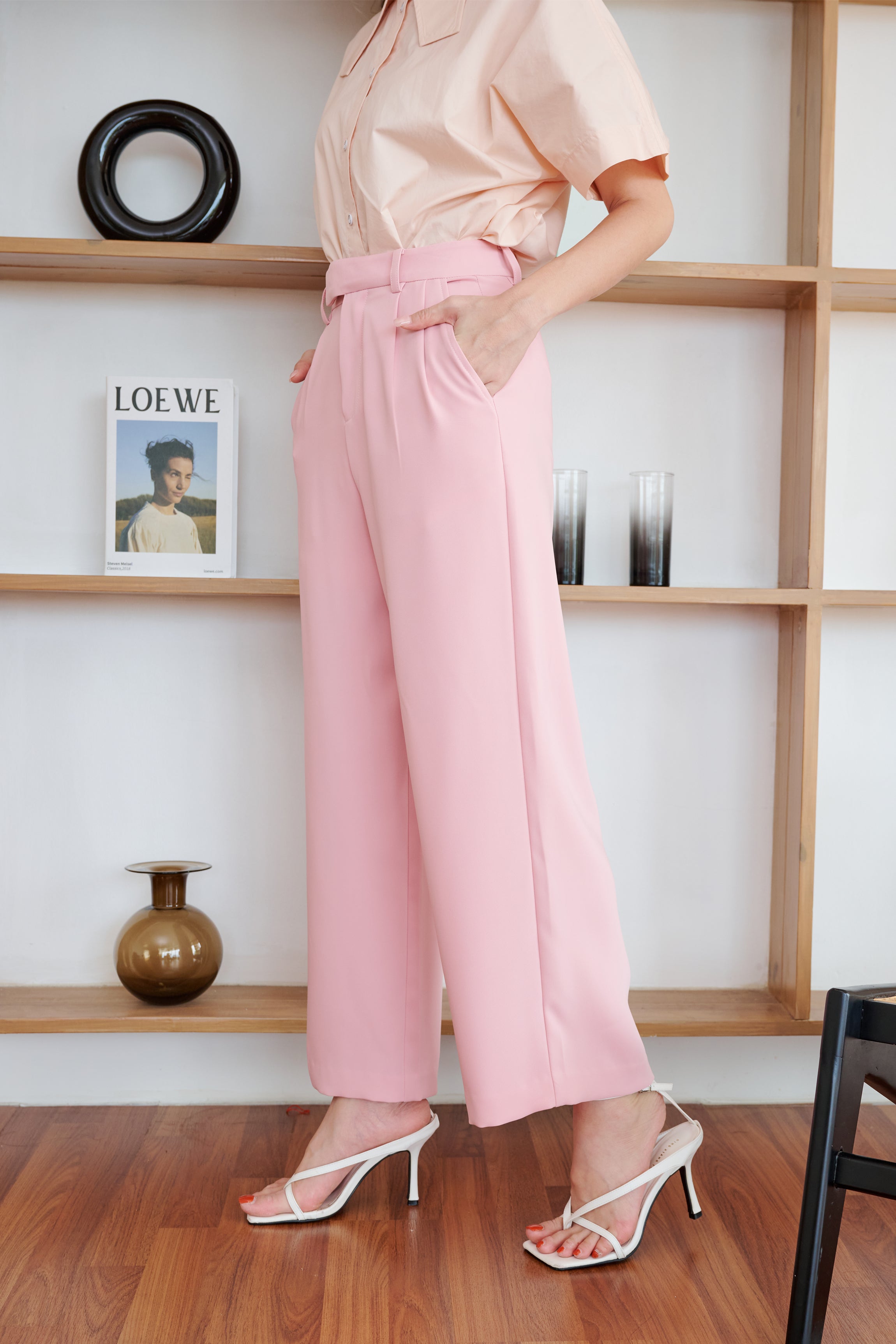 Kira trousers - Candy pink