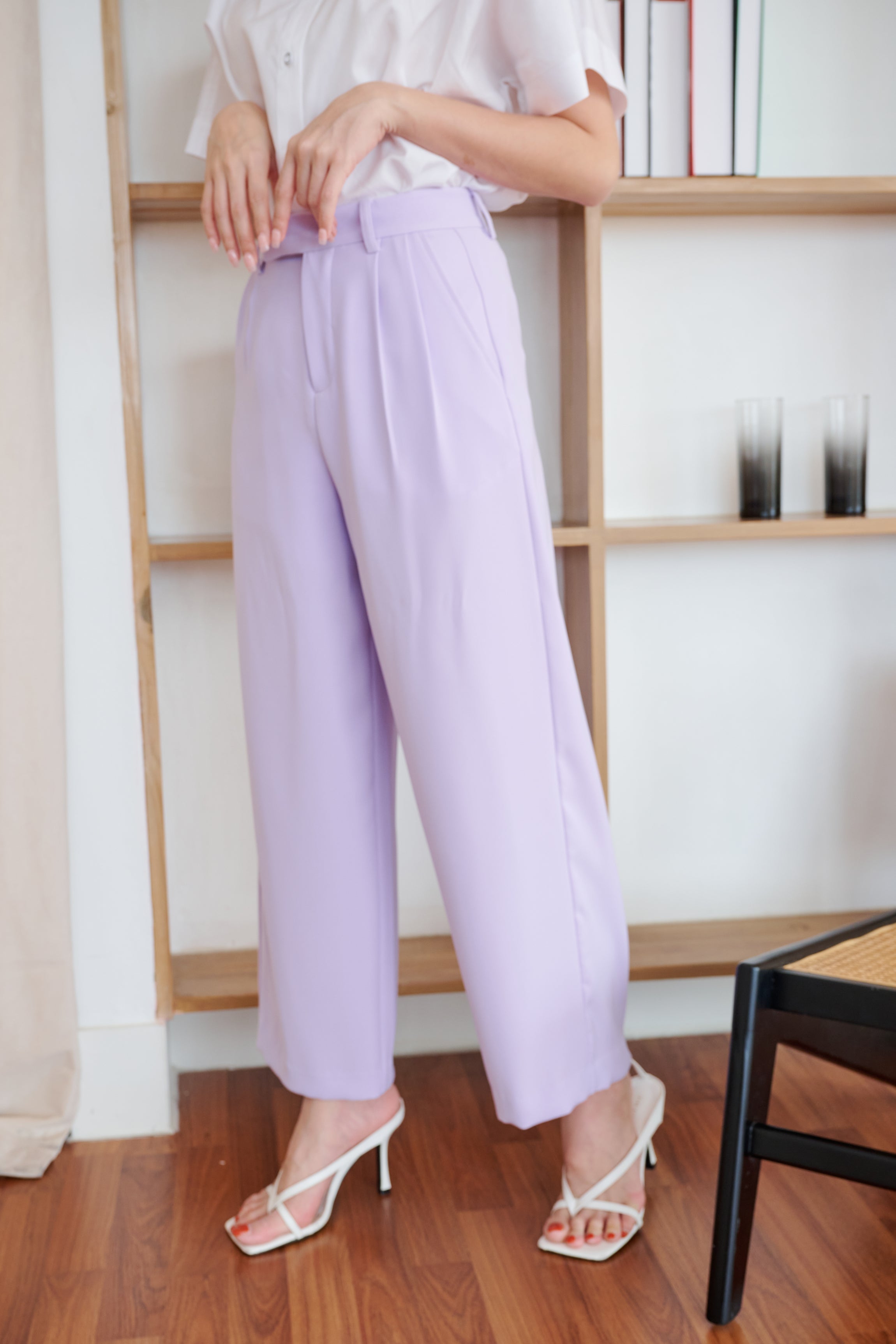Kira trousers - Light lavender