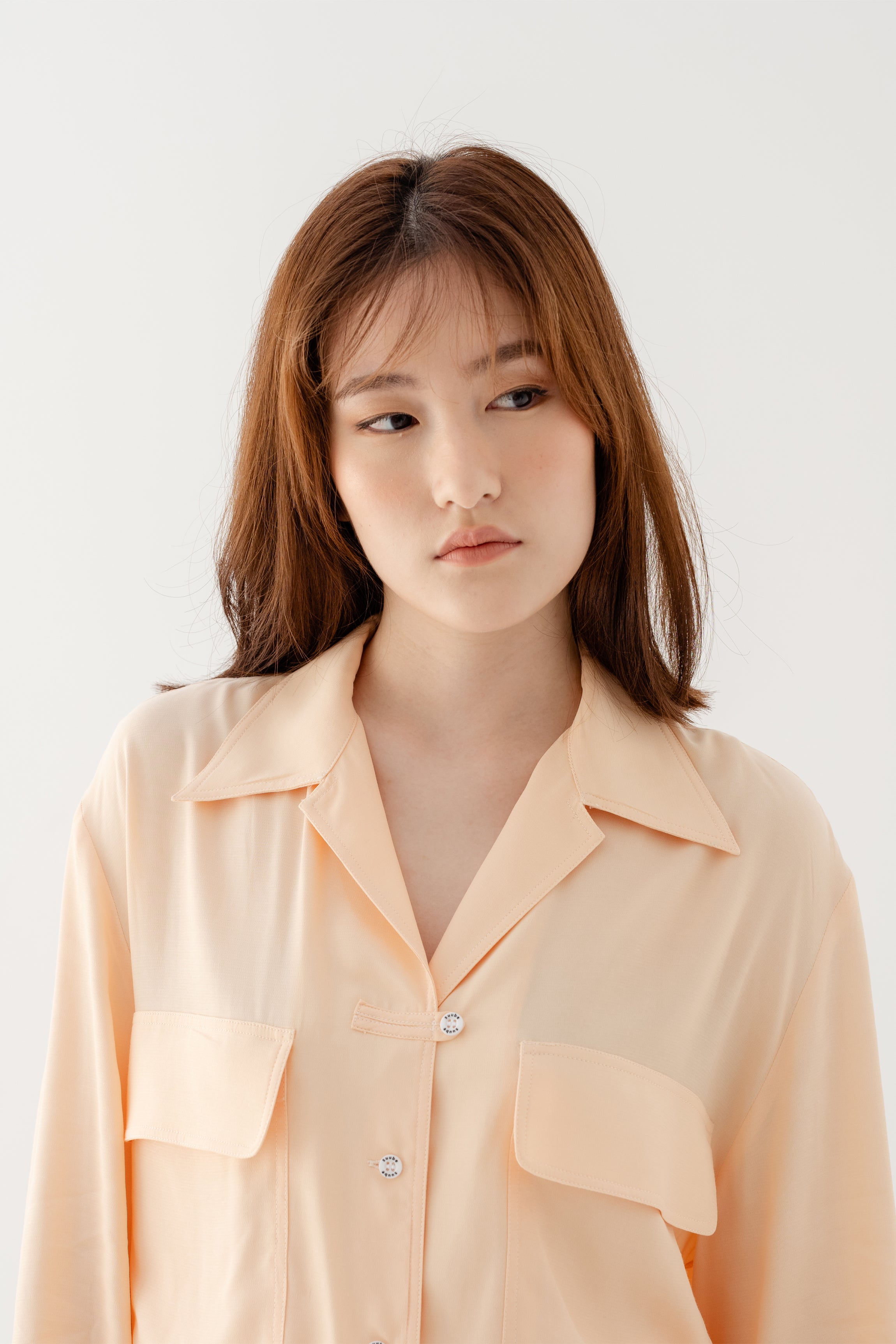 Pockets Shirt - Apricot