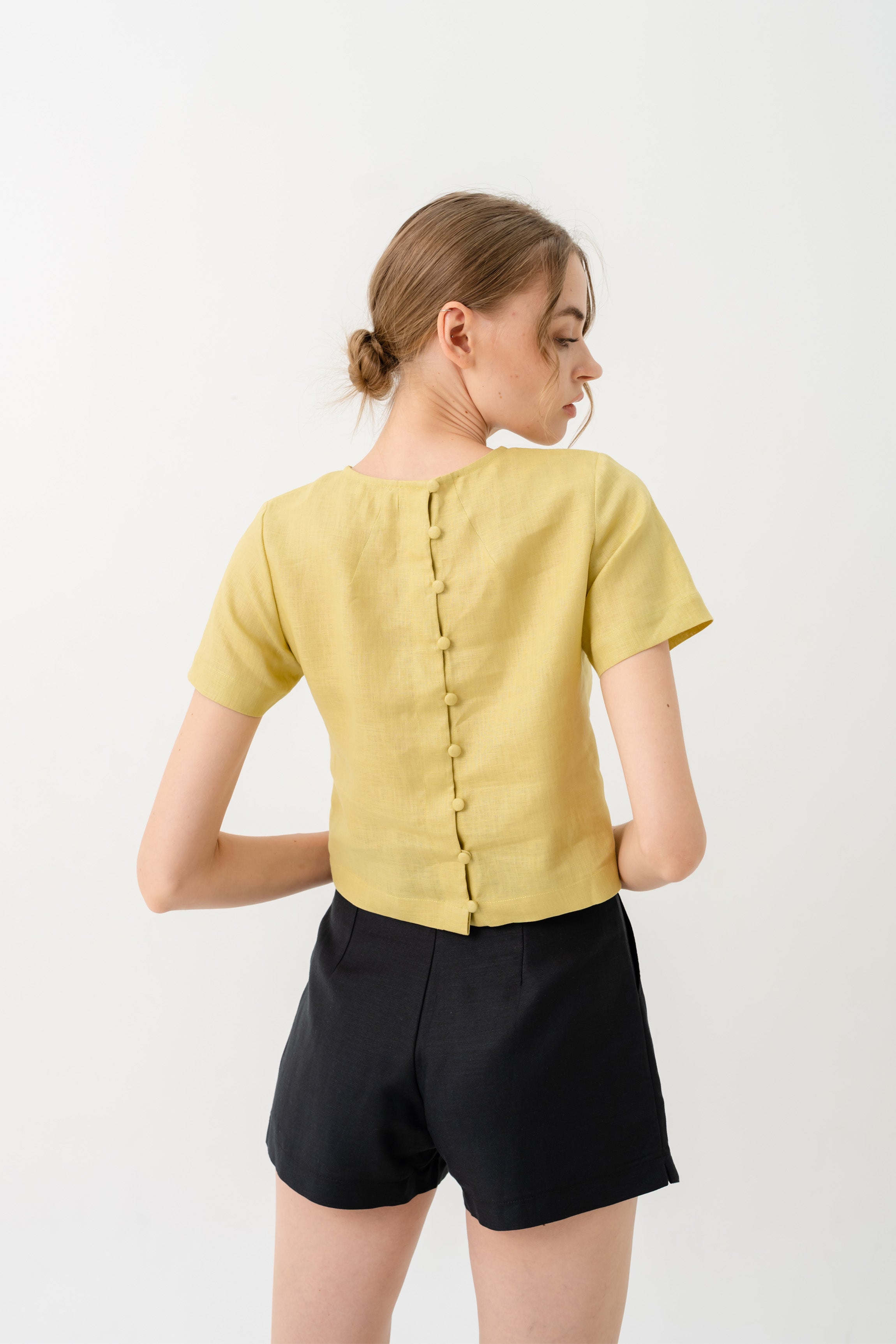 Blossom Top - Mustard