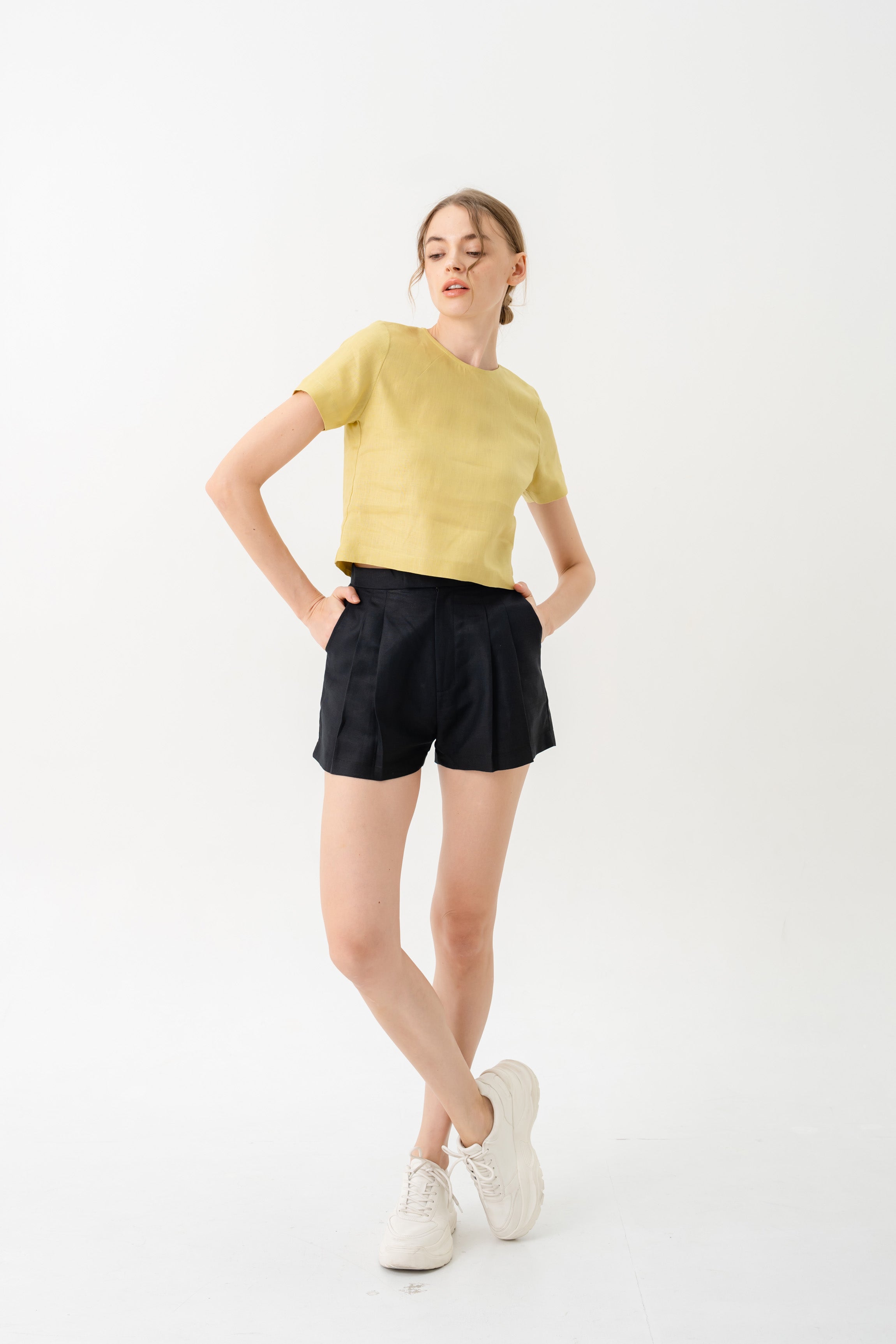 Blossom Top - Mustard