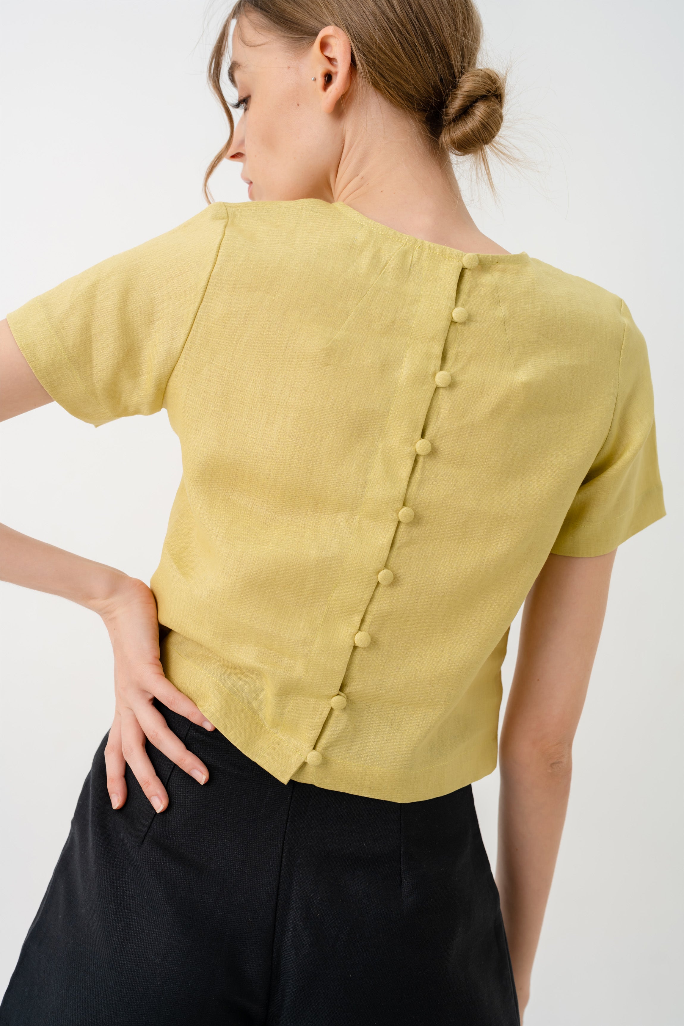 Blossom Top - Mustard