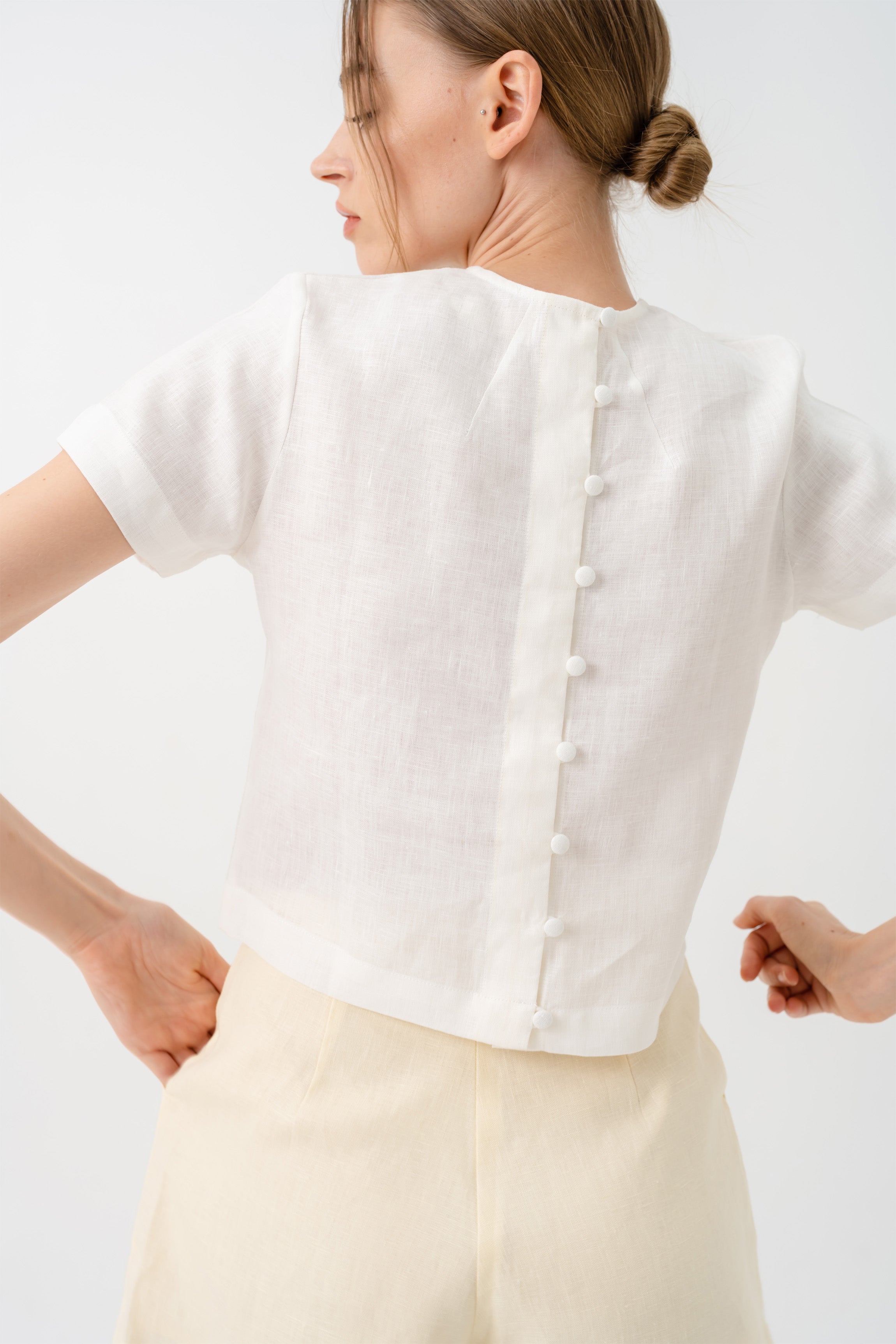 Blossom Top - Off White