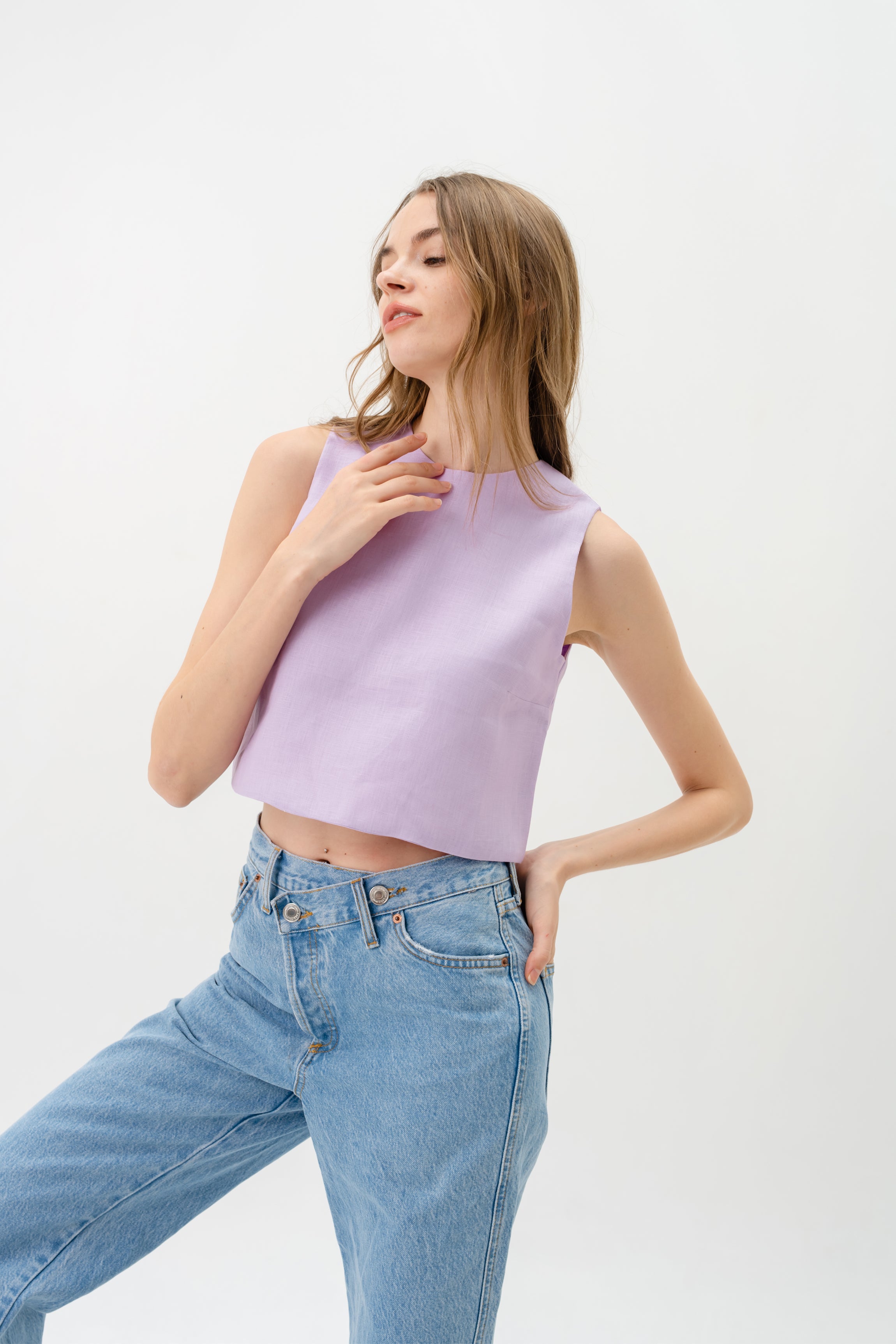 Lala Top (Light Violet)