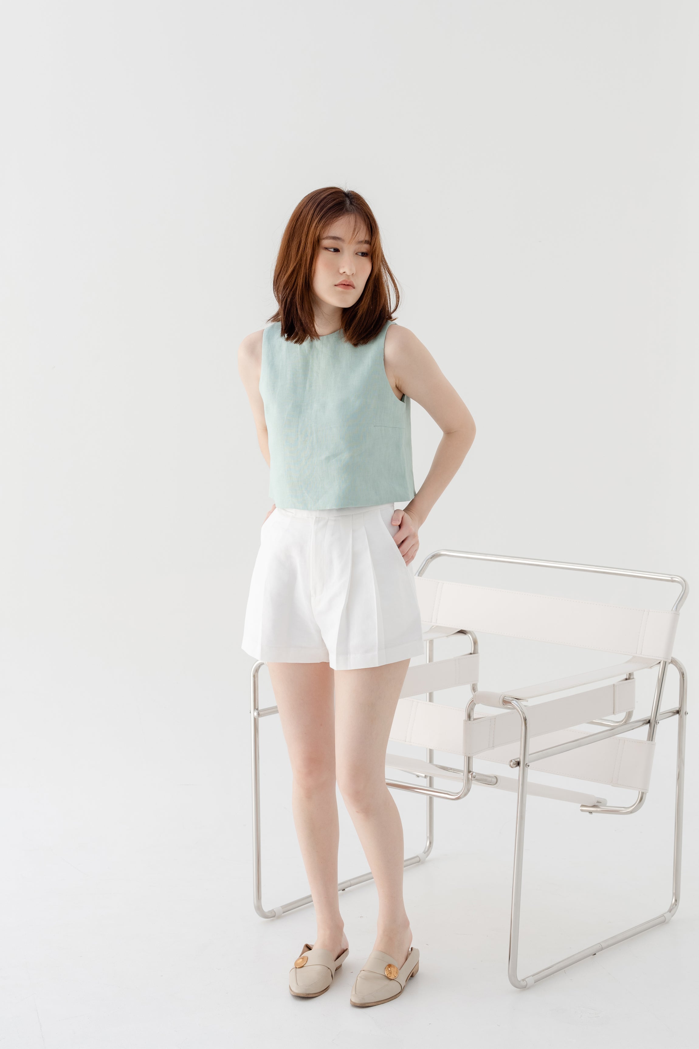 Lala Top (Sage Green)