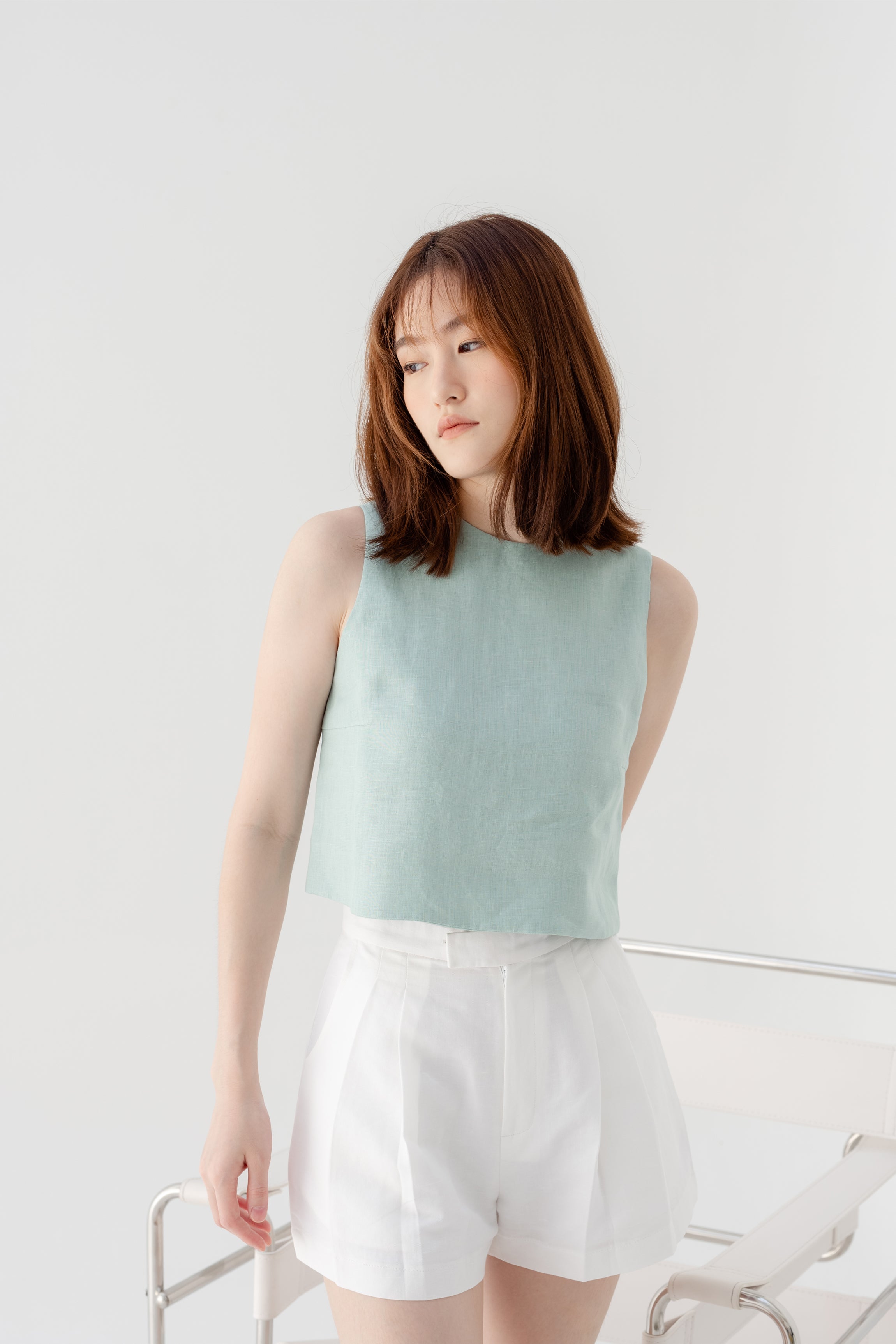 Lala Top (Sage Green)