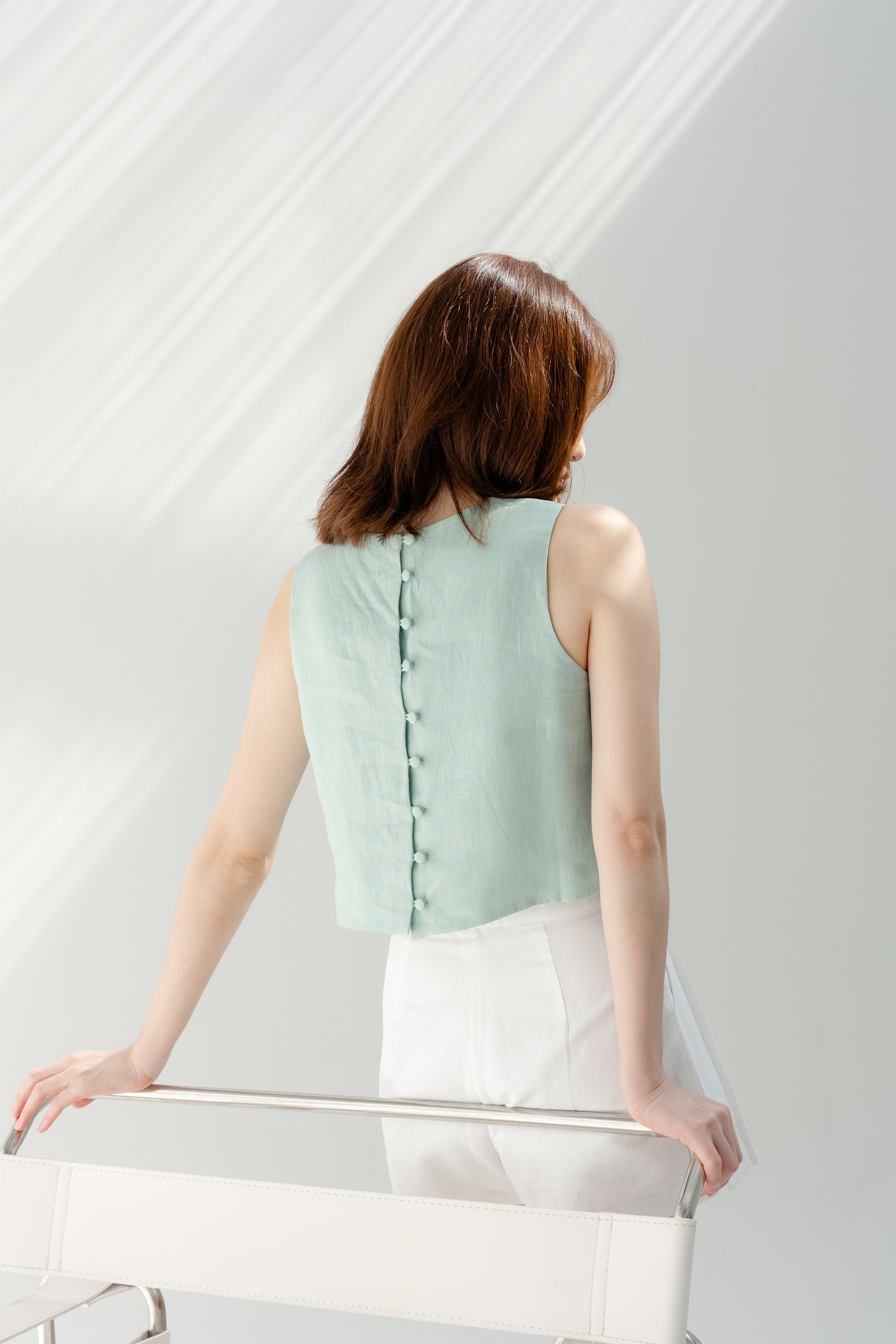 Lala Top (Sage Green)