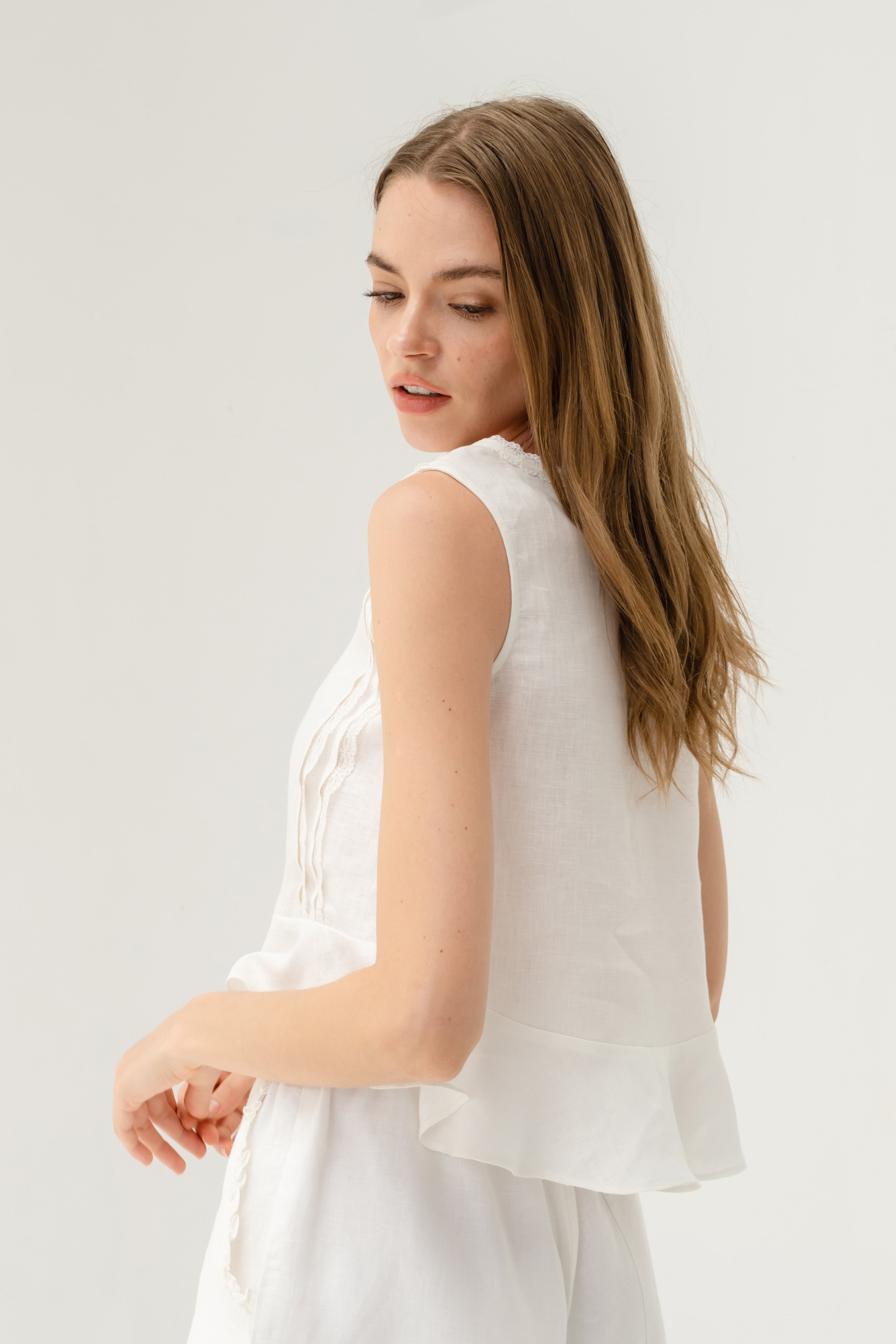 Windy Lace Top - Off white